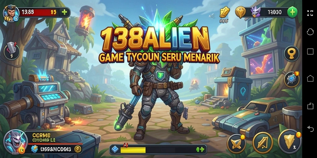 Tampilan gameplay 138ALIEN dengan elemen Tycoon yang menarik.