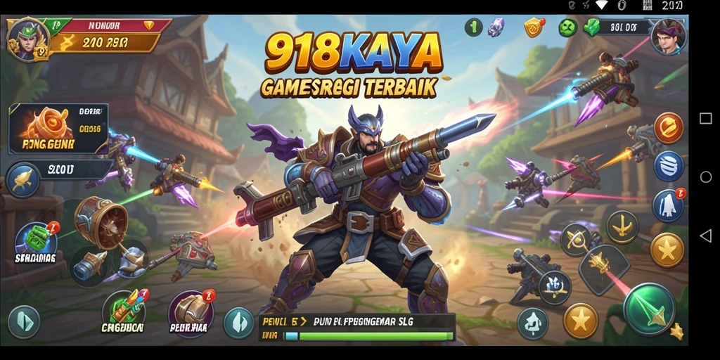Menggambarkan pengalaman gameplay SLG yang mendebarkan.
