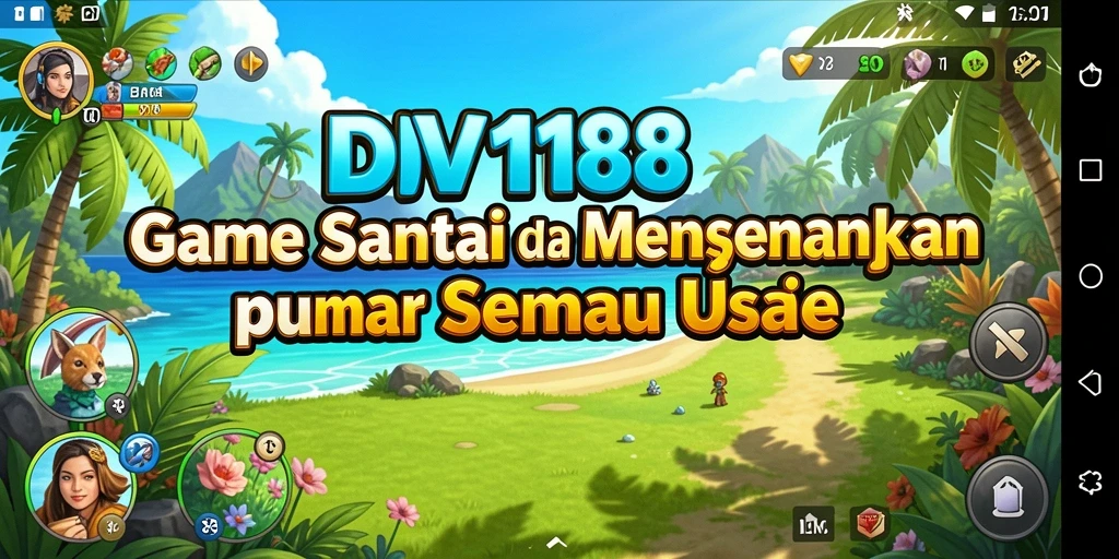 Tampilan gameplay seru dan menantang dari DV188.