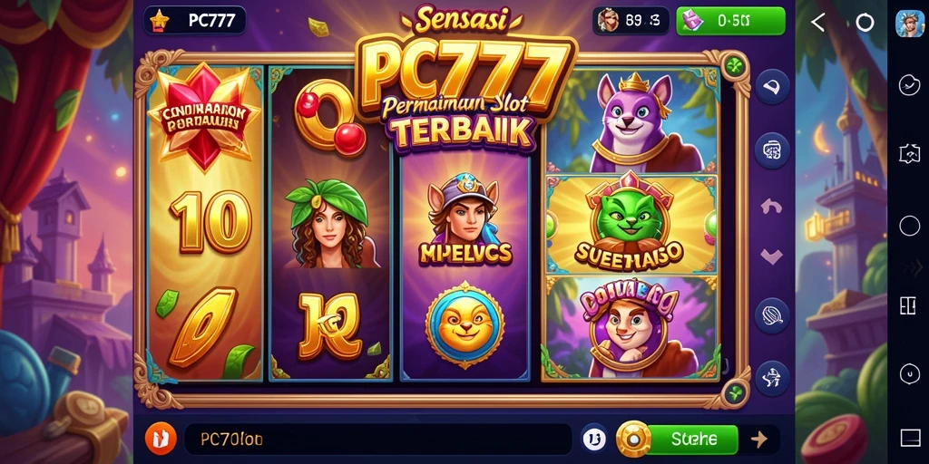 Tampilan gameplay PC777 yang menarik dan menghibur.