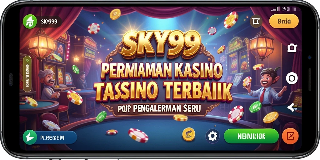 Gameplay menakjubkan dari aplikasi Kasino SKY99.