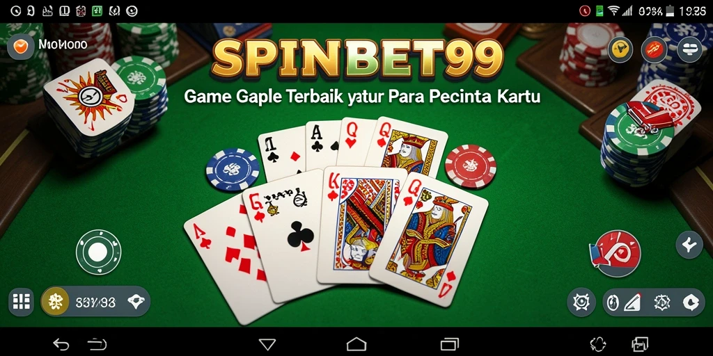 Tampilan gameplay menarik di SPINBET99 yang menggambarkan keseruan permainan Gaple.