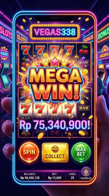 Desain modern aplikasi vegas338 untuk pengalaman pengguna optimal.